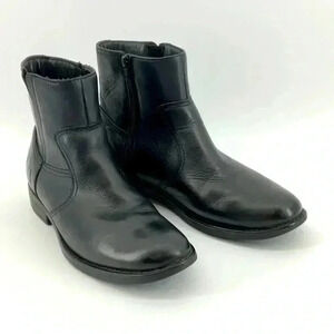 DENVER HAYES ANKLE  LEATHER BOOTS